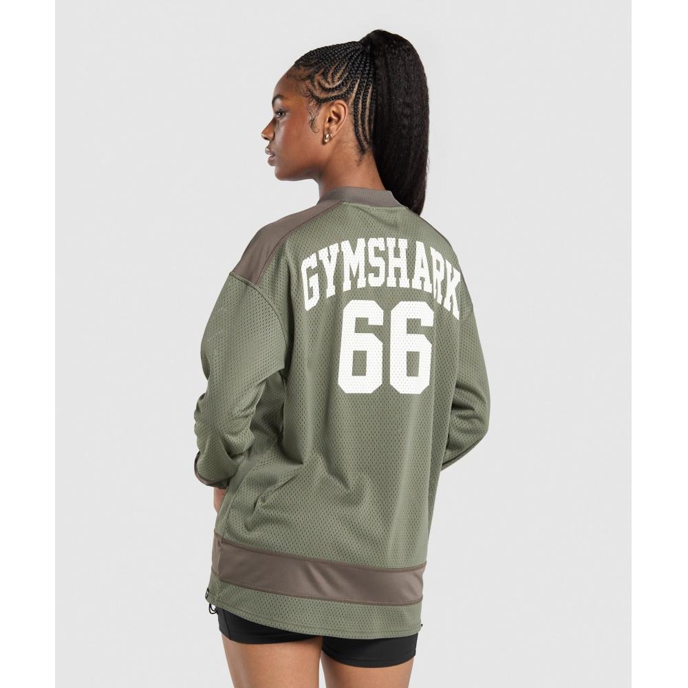 GYMSHARK сетчатый университетский топ с длинными рукавами, базовый зеленый, камуфляжный, коричневый B1C4I ECY7
GYMSHARK сетчатый университетский топ с длинными рукавами, базовый зеленый, камуфляжный, коричневый B1C4I ECY7