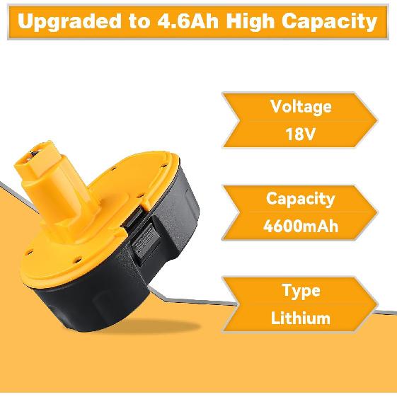 1 шт. 4800 мАч DC9096 18 В Аккумулятор-замена для аккумулятора Dewalt 18 В XRP DW9095 DW9096 DW9098 DE9039 DE9095 DE9096 DE9098 DC9099 DC9098(NiMh)
1 шт. 4800 мАч DC9096 18 В Аккумулятор-замена для аккумулятора Dewalt 18 В XRP DW9095 DW9096 DW9098 DE9039 DE9095 DE9096 DE9098 DC9099 DC9098(NiMh)
