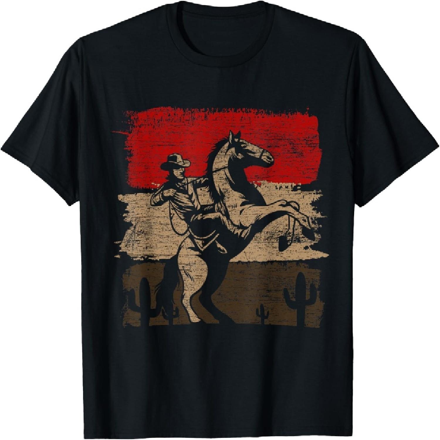 Texas Animal Horse Cowboy T-Shirt Black Unisex-Adults Unisex-Kids Classic Fit Short Sleeve Cotton 60% Polyester 40% Small XXXXXL різнокольоровий
Texas Animal Horse Cowboy T-Shirt Black Unisex-Adults Unisex-Kids Classic Fit Short Sleeve Cotton 60% Polyester 40% Small XXXXXL різнокольоровий