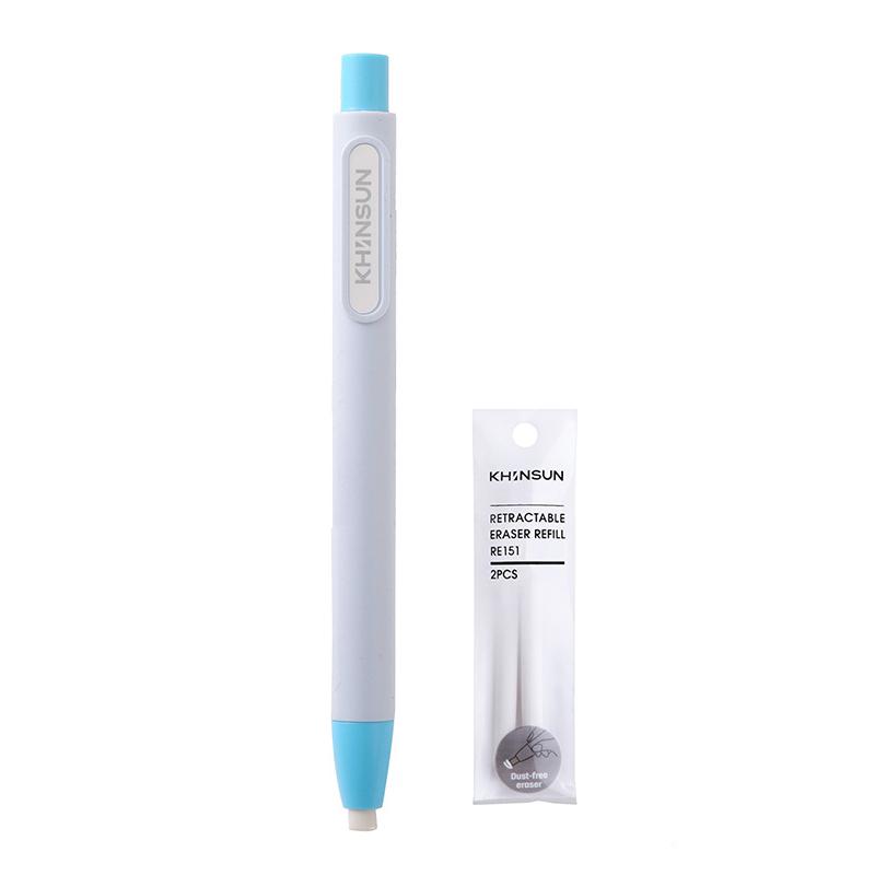 KHINSUN Press Retractable Pencil Eraser Correction Stationery Pen Style Pencil Rubber for Kids Writing School Supplies Erasers
KHINSUN Press Retractable Pencil Eraser Correction Stationery Pen Style Pencil Rubber for Kids Writing School Supplies Erasers