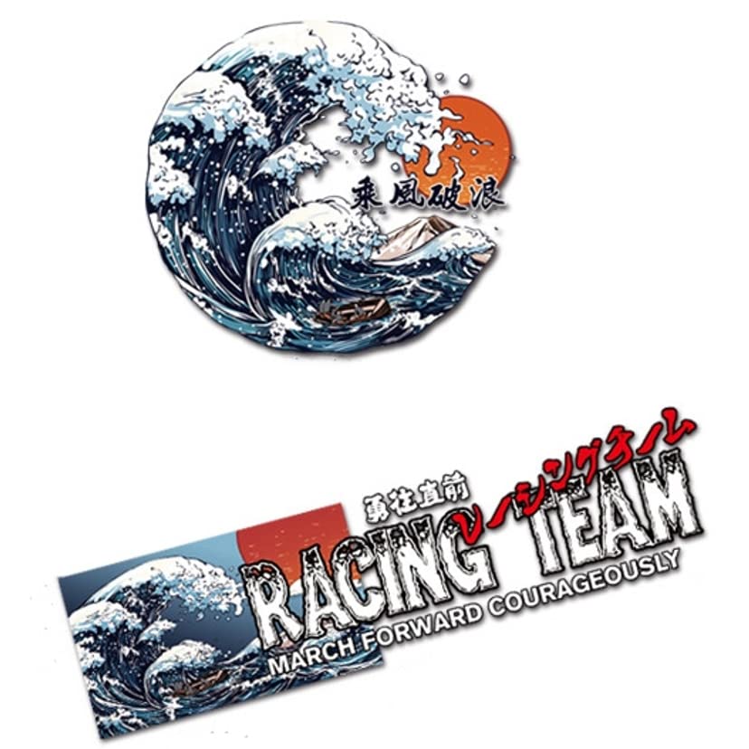 EXCEREY креативная наклейка на автомобиль, волна и восход солнца, идти по ветру и волнам, смелый 12cmx10cm 15cmx3.9cm
EXCEREY креативная наклейка на автомобиль, волна и восход солнца, идти по ветру и волнам, смелый 12cmx10cm 15cmx3.9cm