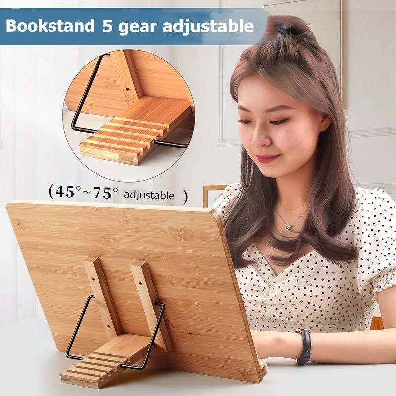 Flat Dual-Purpose Foldable Wooden Book Holder Stand For Reading Adjustable Bookstand Laptop Holder School Stationery Office
Flat Dual-Purpose Foldable Wooden Book Holder Stand For Reading Adjustable Bookstand Laptop Holder School Stationery Office