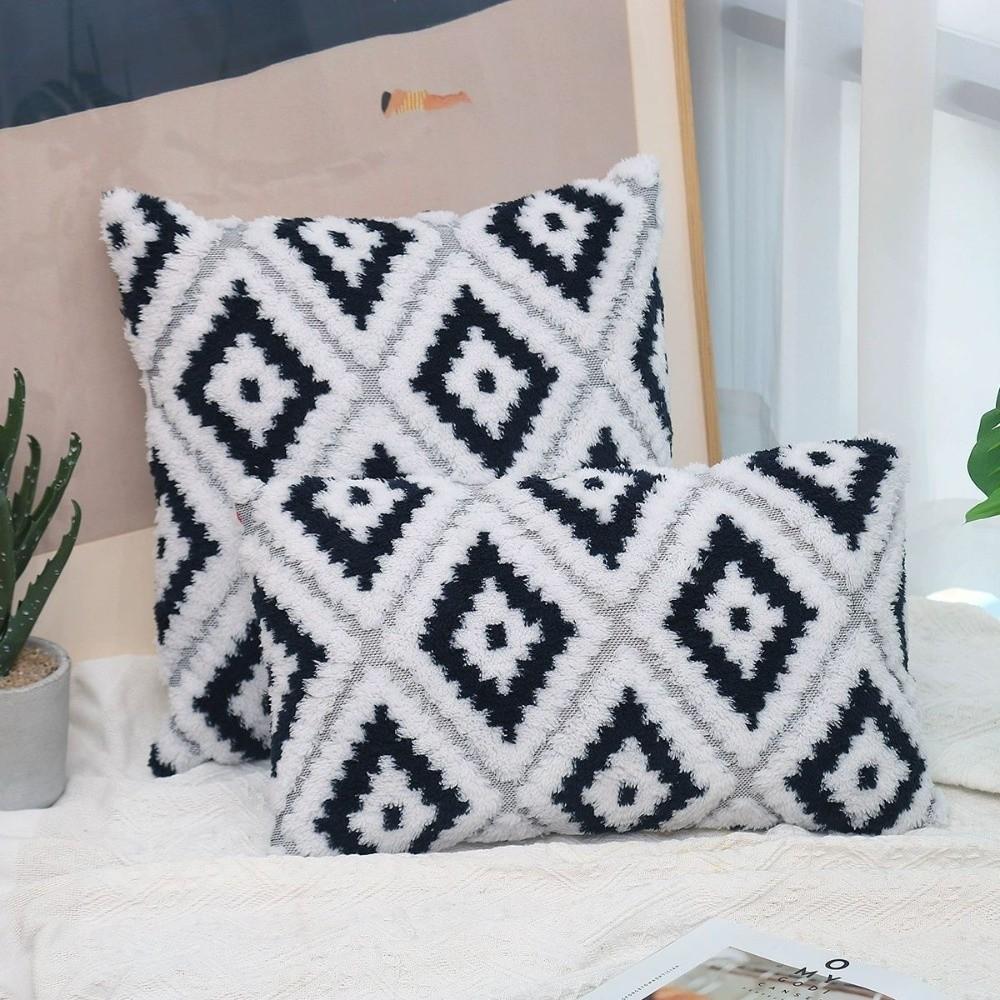 Super Soft Plush Pillow Case Rhomboid Pattern Cushion Covers New Sofa Pillowcase Couch Decor чёрный
Super Soft Plush Pillow Case Rhomboid Pattern Cushion Covers New Sofa Pillowcase Couch Decor чёрный