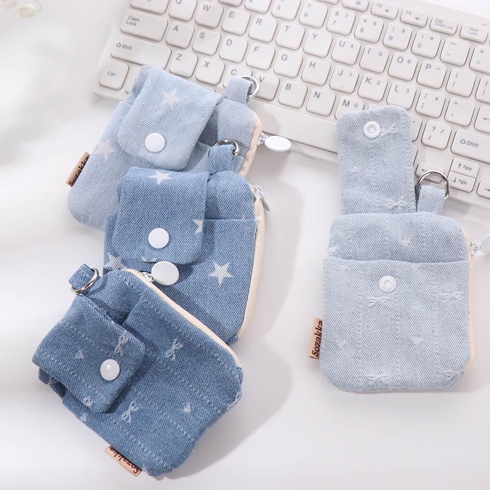 Star Denim Coin Purse Canvas Cloth Envelope Wallets Temperament Mini Cash Wallet Female Style C
Star Denim Coin Purse Canvas Cloth Envelope Wallets Temperament Mini Cash Wallet Female Style C