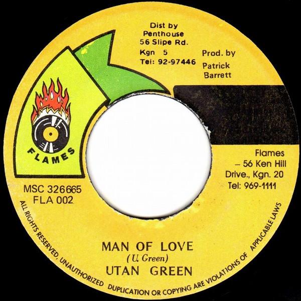 7inch Record UTAN GREEN - Man Of Love FLA002 Flames Jamaica Reggae, Ska & Dub Used
7inch Record UTAN GREEN - Man Of Love FLA002 Flames Jamaica Reggae, Ska & Dub Used