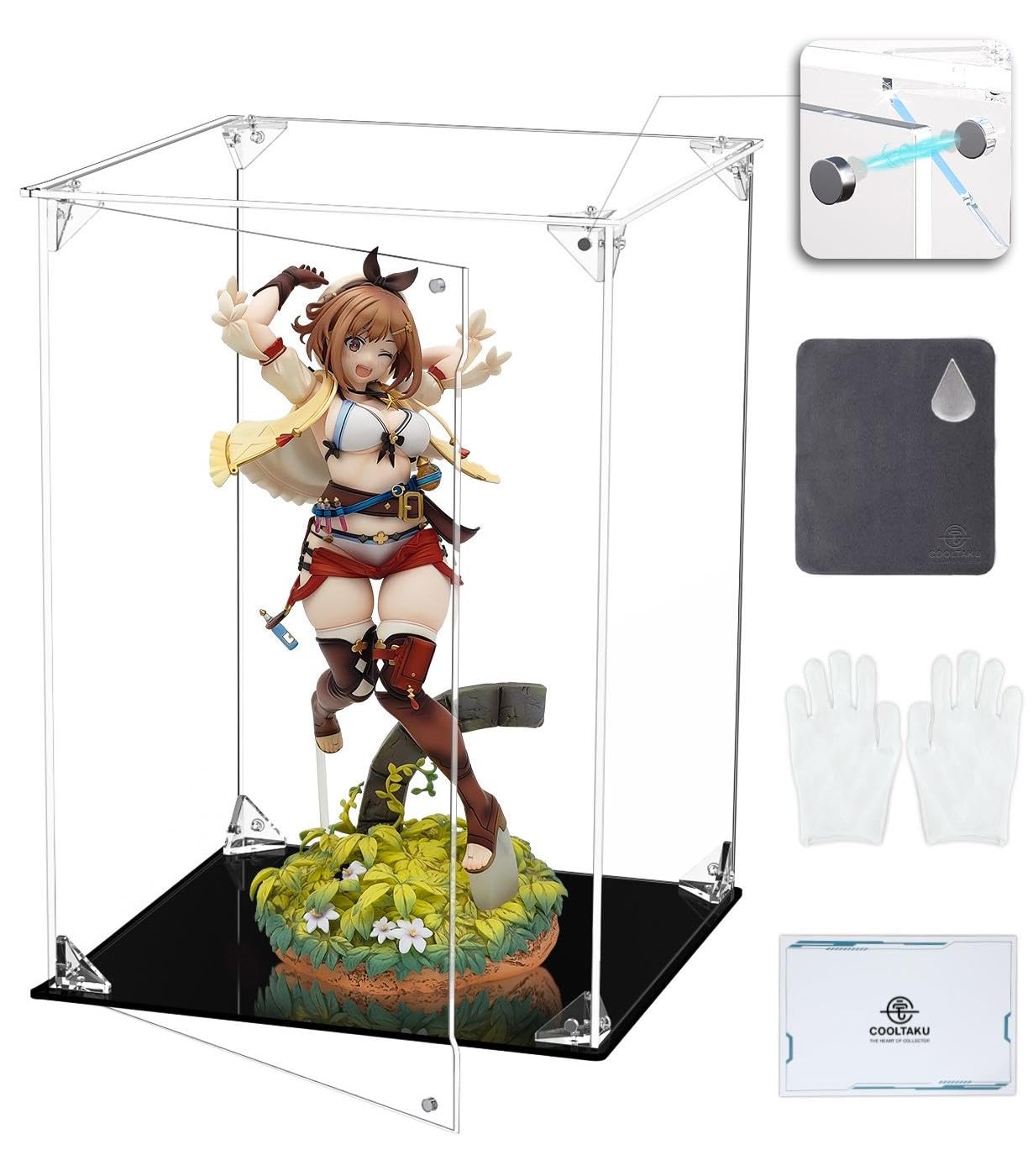 COOLTAKU Фигурка УФ Магнитная передняя дверь с магнитной коллекцией More Assembly Акриловая демонстрационная салфетка для очистки пятен Хранение фигурок 25 x Глубина 25 x
COOLTAKU Фигурка УФ Магнитная передняя дверь с магнитной коллекцией More Assembly Акриловая демонстрационная салфетка для очистки пятен Хранение фигурок 25 x Глубина 25 x