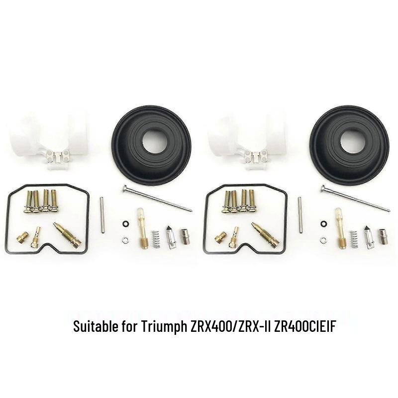 Triumph ZRX400/ZRX-II ZR400C/E/F Carburetor Repair Kit Advisory Service
Triumph ZRX400/ZRX-II ZR400C/E/F Carburetor Repair Kit Advisory Service