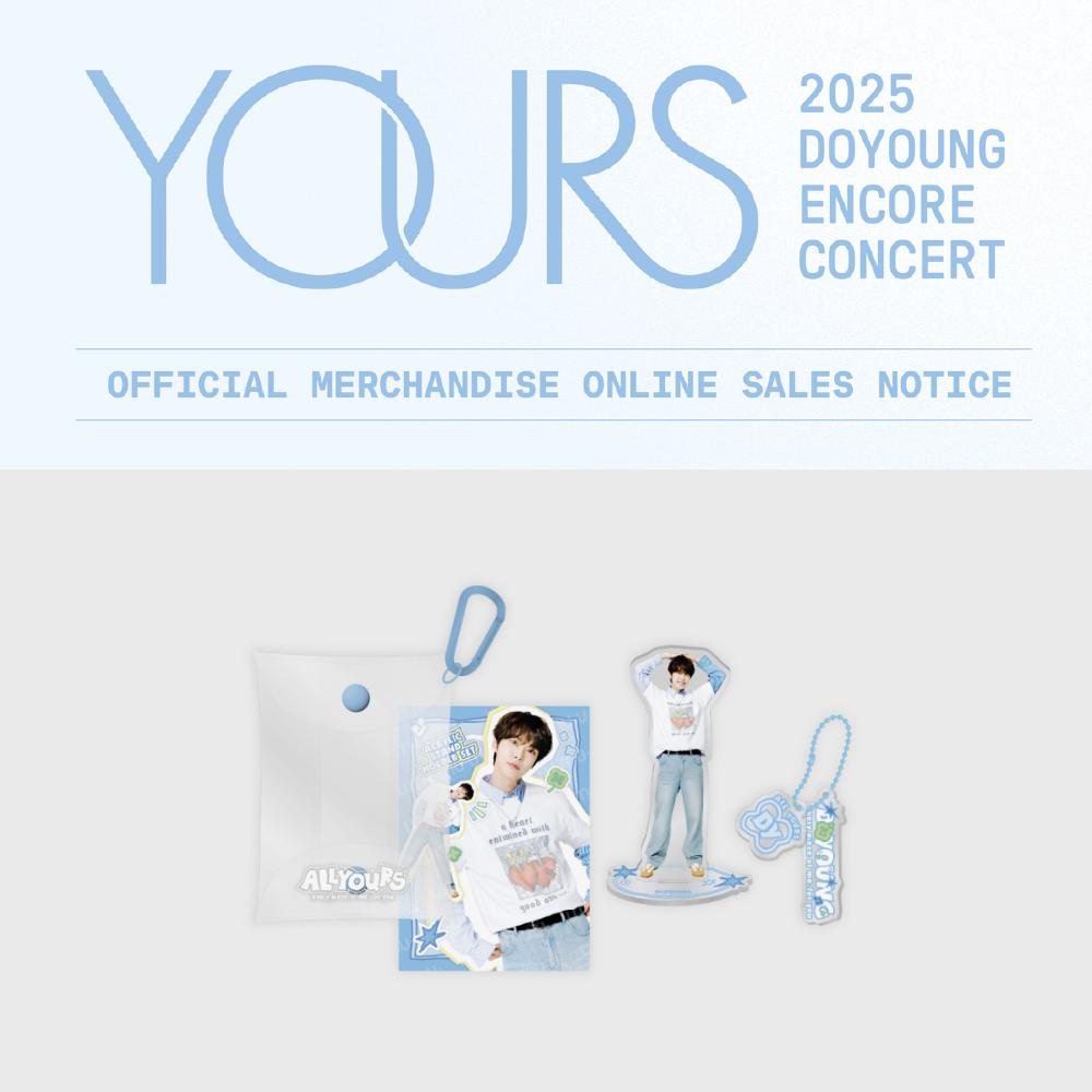 Pre-order 2025 DOYOUNG Encore Concert Yours Acrylic Stand Holder Set
Pre-order 2025 DOYOUNG Encore Concert Yours Acrylic Stand Holder Set
