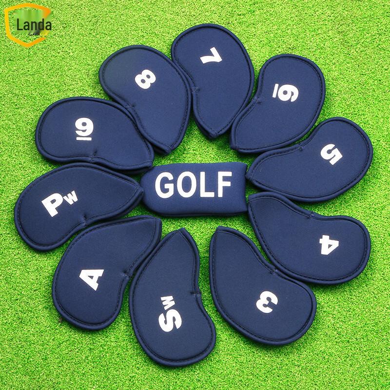 Landa Golf Iron Head Covers 10-Piece Set
Landa Golf Iron Head Covers 10-Piece Set