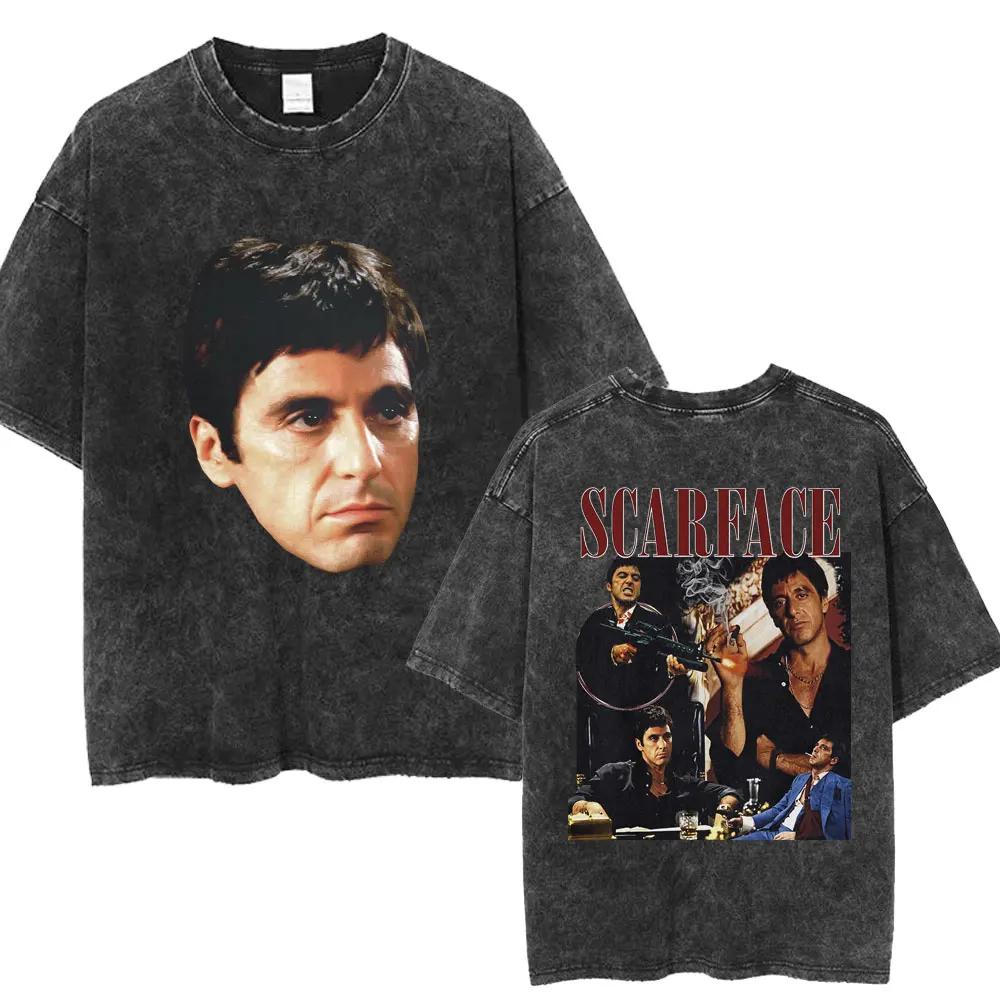 Вуличний одяг Scarface Movie Always Tell The Truth Even When I Breathe Tony Montana Washed Футболка Чоловіча Вінтажна Панк S
Вуличний одяг Scarface Movie Always Tell The Truth Even When I Breathe Tony Montana Washed Футболка Чоловіча Вінтажна Панк S