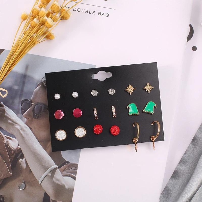 9/15 Пар Модних Жіночих Різдвяних Сережок З Блискучими Дзвіночками та Дизайном Сніжинок Для Вечірки, Святкового Вбрання, Подарунок, Елегантні Прикраси 01
9/15 Пар Модних Жіночих Різдвяних Сережок З Блискучими Дзвіночками та Дизайном Сніжинок Для Вечірки, Святкового Вбрання, Подарунок, Елегантні Прикраси 01