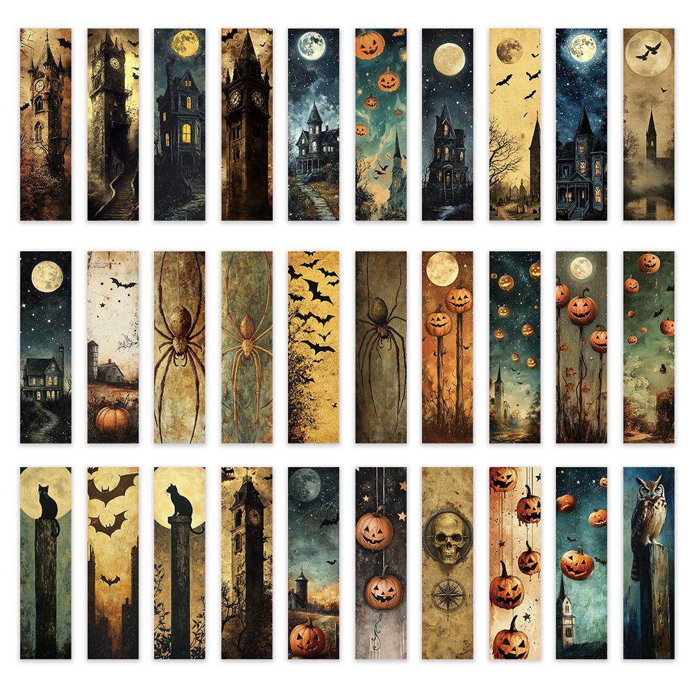 32 шт., Ретро Хэллоуин Закладки, Сезон возвращения в школу, Рождество, День учителя, Подходят для читателей и в качестве подарков на день рождения.
32 шт., Ретро Хэллоуин Закладки, Сезон возвращения в школу, Рождество, День учителя, Подходят для читателей и в качестве подарков на день рождения.