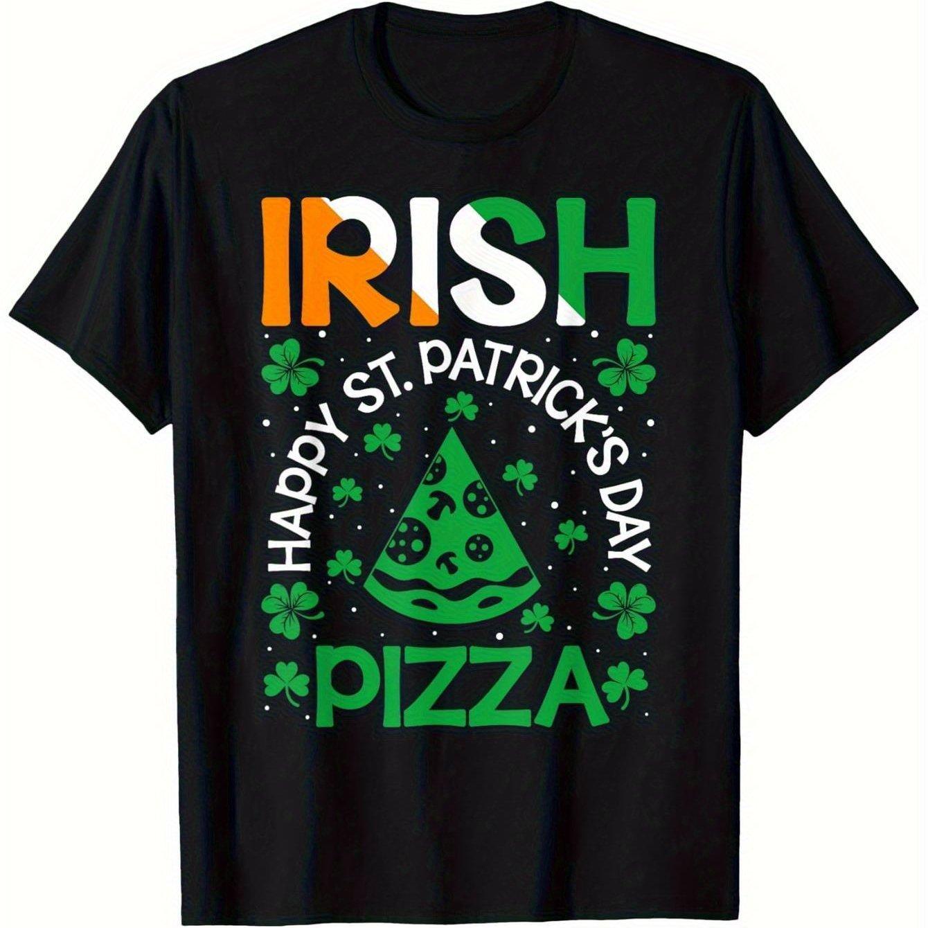 Irish Pizza St Patrick Day Graphic Tee Men Women Casual Short Sleeve Crew Neck T-Shirt 4XL
Irish Pizza St Patrick Day Graphic Tee Men Women Casual Short Sleeve Crew Neck T-Shirt 4XL