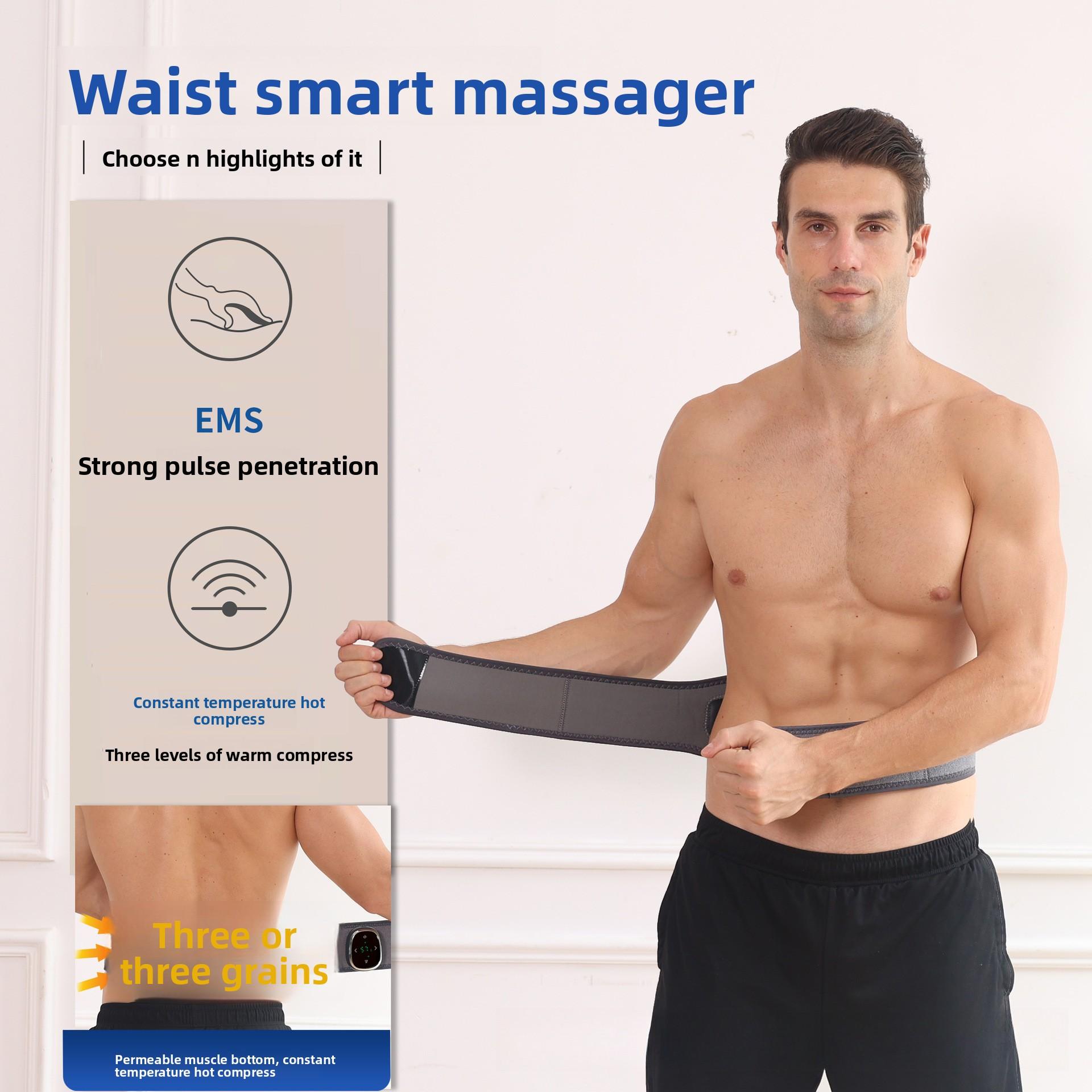Intelligent Waist Electric Heating Waist Protection Massager EMS Micro-current Massage Waist Double Pulse Belt Warmer
Intelligent Waist Electric Heating Waist Protection Massager EMS Micro-current Massage Waist Double Pulse Belt Warmer