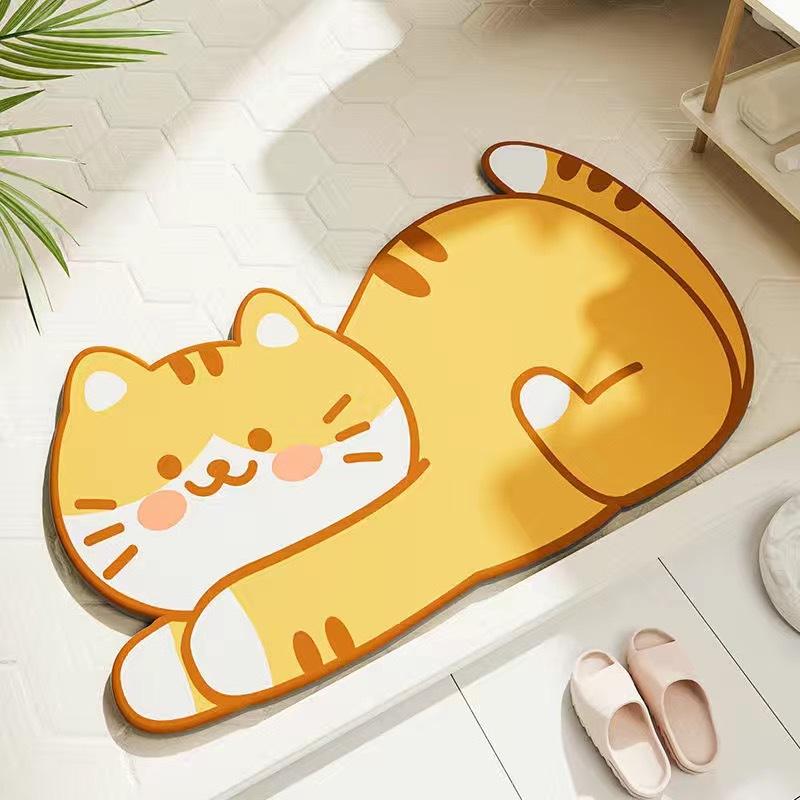 Cartoon Panda Diatom Mud Floor Mat Toilet Absorbent Floor Mat Toilet Door Mat Quick Drying Bathroom Non-Slip Mat 50*80cm
Cartoon Panda Diatom Mud Floor Mat Toilet Absorbent Floor Mat Toilet Door Mat Quick Drying Bathroom Non-Slip Mat 50*80cm