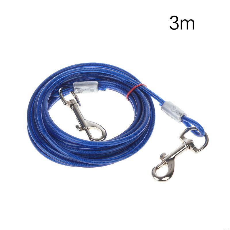 Pet Dog Tie-Out Cable Chew-proof Steel Wire Tie-out Leash Pet Tie Out Cable for Small Large Dogs Length for S синий
Pet Dog Tie-Out Cable Chew-proof Steel Wire Tie-out Leash Pet Tie Out Cable for Small Large Dogs Length for S синий