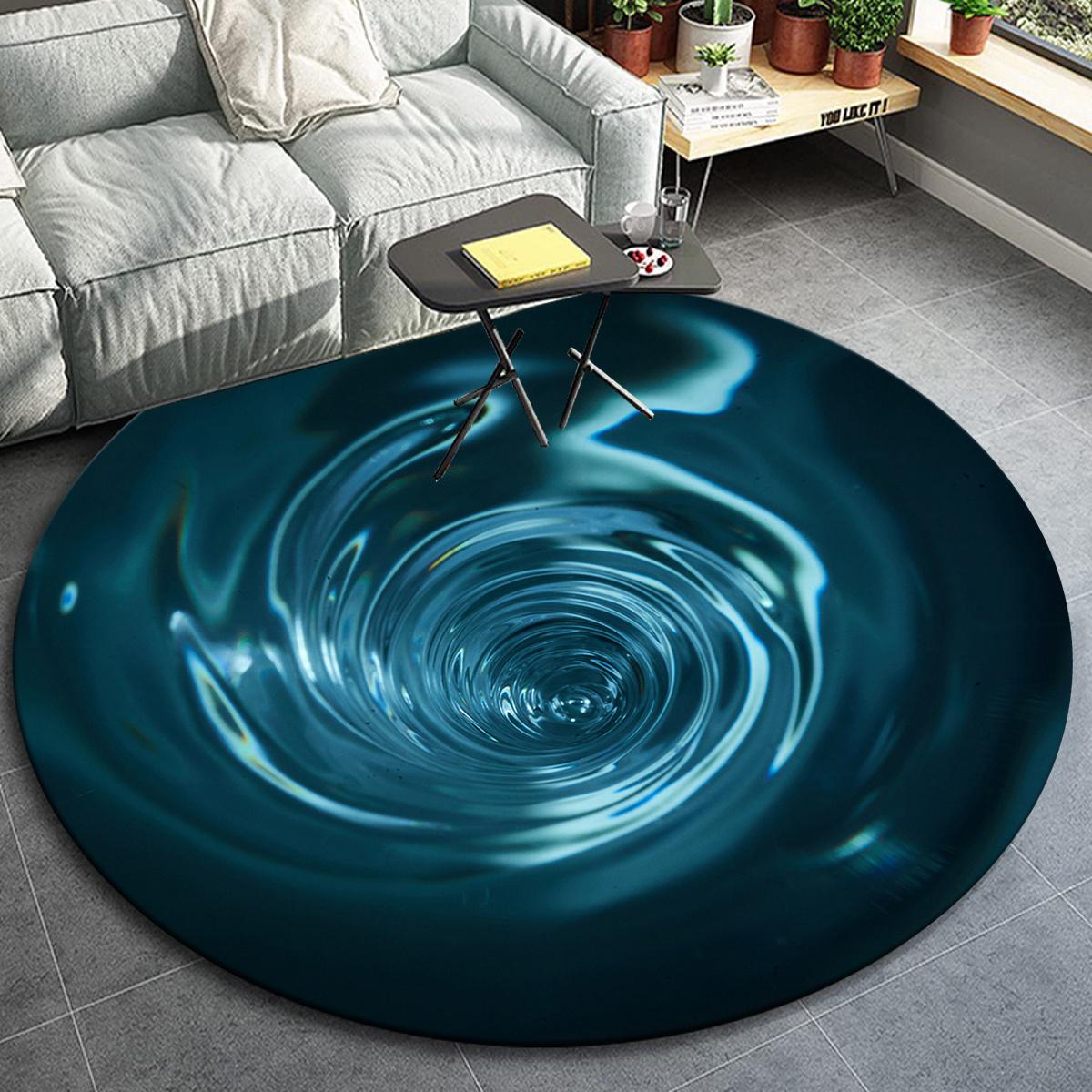 1pc Vortex in The Water Pattern Round Floor Mat, Non-slip for Living Room Bedroom Chair Carpets Home Decor Gifts, Home Decor Room Decor Outd 80cm by 80cm
1pc Vortex in The Water Pattern Round Floor Mat, Non-slip for Living Room Bedroom Chair Carpets Home Decor Gifts, Home Decor Room Decor Outd 80cm by 80cm