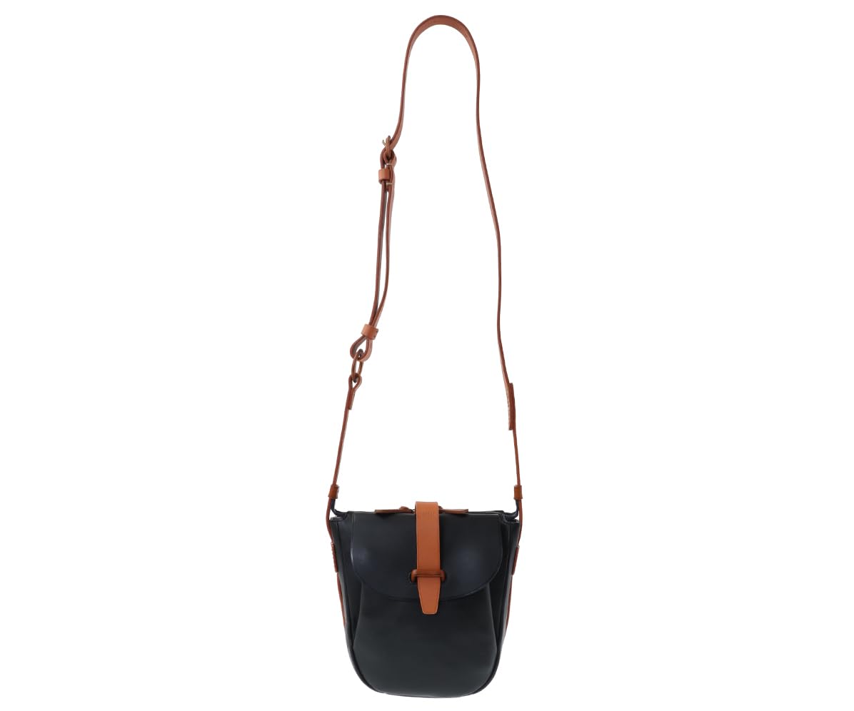 Genten Shoulder Bag Saddle Belt Nuova Vertical Shoulder Bag Black Women s 43392-10 чорний
Genten Shoulder Bag Saddle Belt Nuova Vertical Shoulder Bag Black Women s 43392-10 чорний