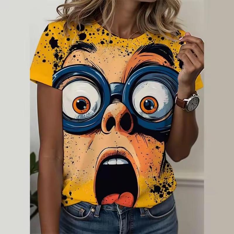 Pop Art Cartoon Girl 3D Print Women s T-Shirts Summer O-Neck Short Sleeve T Shirt Y2k Harajuku Tees Casual Tops Female Clothing XS
Pop Art Cartoon Girl 3D Print Women s T-Shirts Summer O-Neck Short Sleeve T Shirt Y2k Harajuku Tees Casual Tops Female Clothing XS