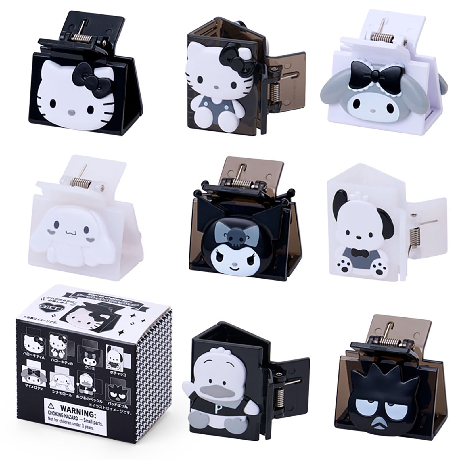 Sanrio Secret Hair Clip Sanrio Characters 361020 (Monotone)
Sanrio Secret Hair Clip Sanrio Characters 361020 (Monotone)