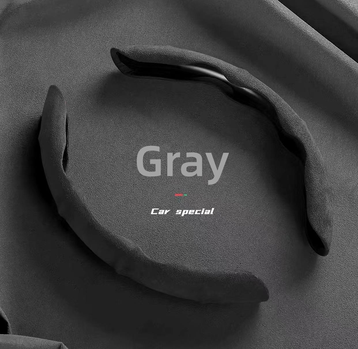 Чехол на руль из замши и кожи 38 см, защитный чехол на руль автомобиля, текстурированный, противоскользящий, устойчивый к поту, универсальный, декоративные аксессуары серый
Чехол на руль из замши и кожи 38 см, защитный чехол на руль автомобиля, текстурированный, противоскользящий, устойчивый к поту, универсальный, декоративные аксессуары серый