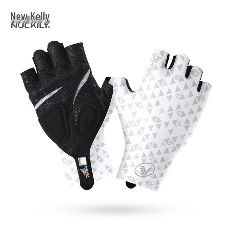 NUCKILY Unisex Shock-Absorbing Half-Finger Cycling Gloves - Anti-Slip & Breathable for Mountain and Road Biking Extra Large
NUCKILY Unisex Shock-Absorbing Half-Finger Cycling Gloves - Anti-Slip & Breathable for Mountain and Road Biking Extra Large