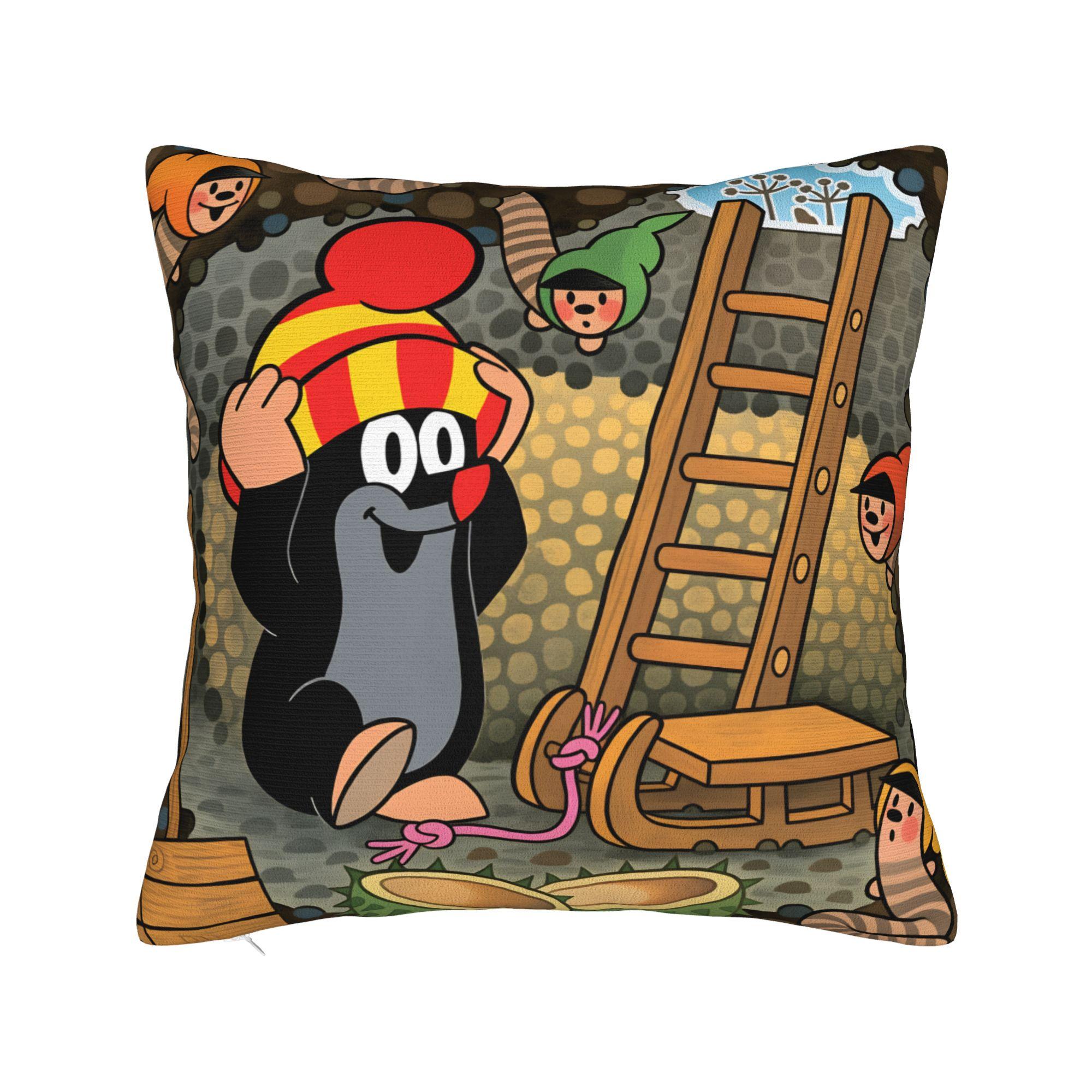 Cute The Little Mole art Pillow Case Novelty Pillow Cover Comfy Pillowcases For Sofa Couch Bed Living Room 50*50cm
Cute The Little Mole art Pillow Case Novelty Pillow Cover Comfy Pillowcases For Sofa Couch Bed Living Room 50*50cm