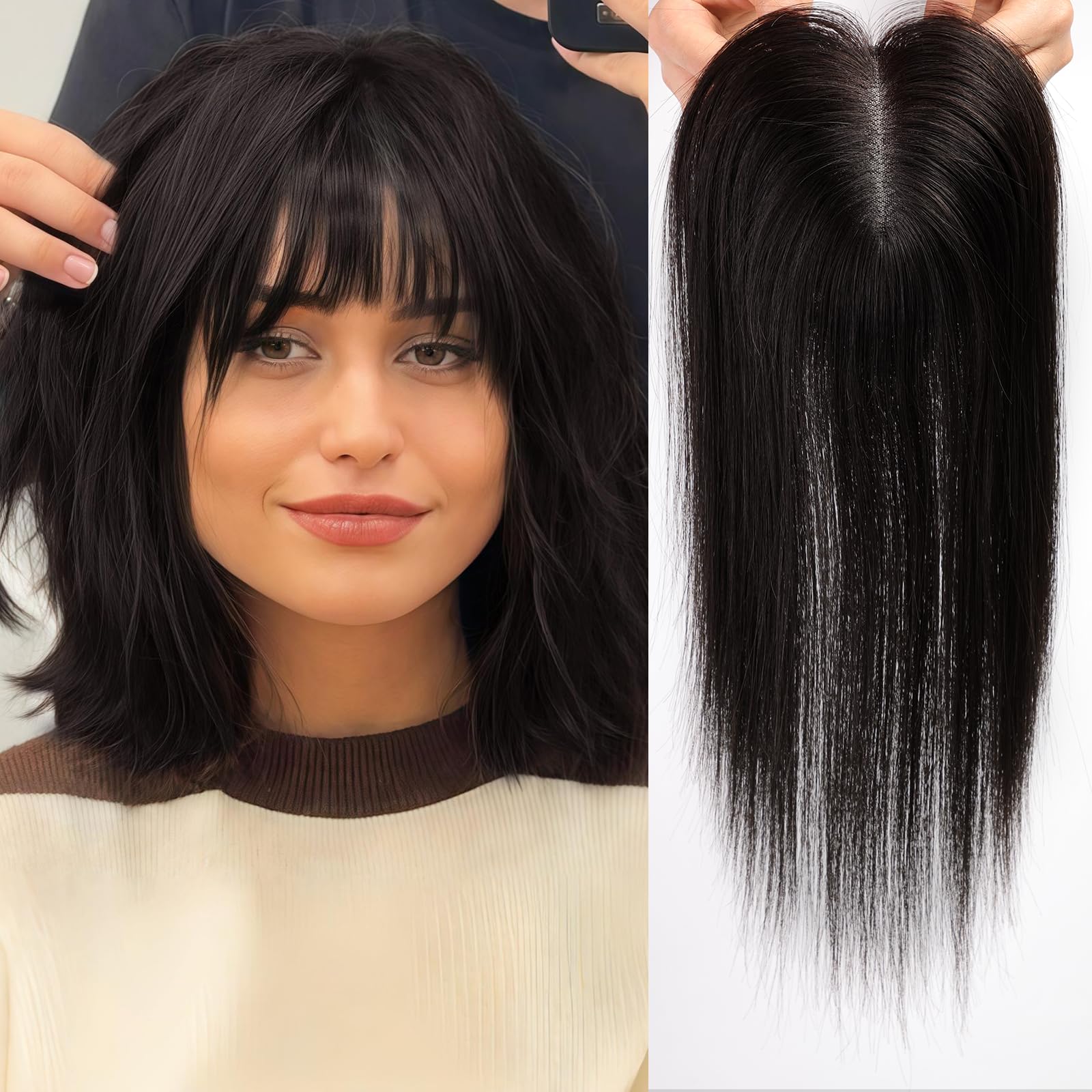 HAIRCUBE блондинка омбре человеческие волосы топперы с челкой 3 клипсы шиньоны бахрома для женщин выпадение волос 14 дюймов швейцарское кружево невидимые топперы для волос
HAIRCUBE блондинка омбре человеческие волосы топперы с челкой 3 клипсы шиньоны бахрома для женщин выпадение волос 14 дюймов швейцарское кружево невидимые топперы для волос