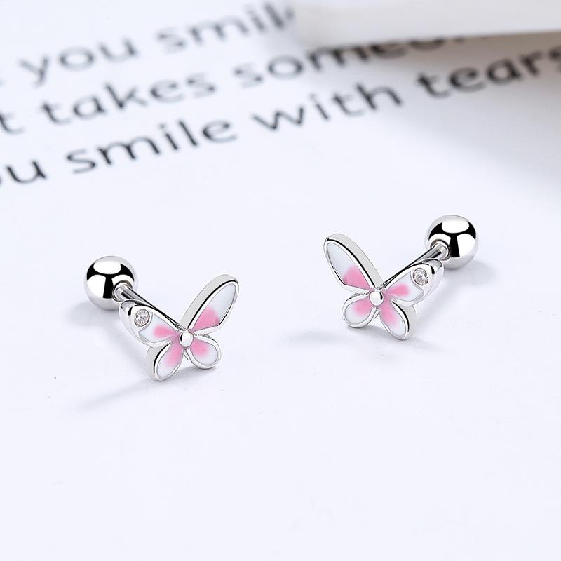Silver Color Clover Zircon Stud Earrings for Women Sweet Exquisite Screw-Back Ear Piercing Jewelry Birthday Party Gifts 2pcs
Silver Color Clover Zircon Stud Earrings for Women Sweet Exquisite Screw-Back Ear Piercing Jewelry Birthday Party Gifts 2pcs
