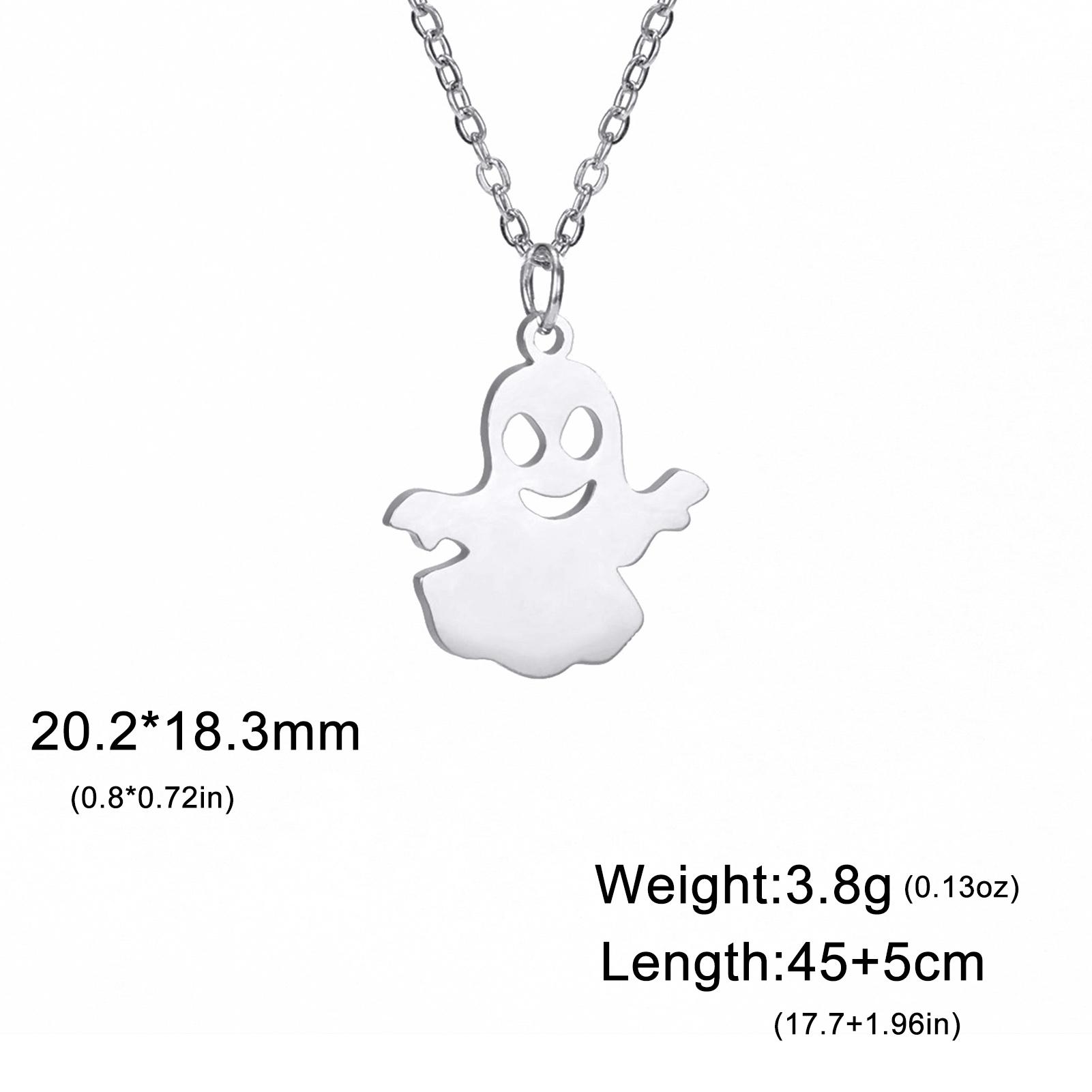 Teamer Pumpkin Ghost Halloween Stainless Steel Pendant Necklace For Women Man Handmade Design Fashion Jewelry Gift 2026 New 45-50cm
Teamer Pumpkin Ghost Halloween Stainless Steel Pendant Necklace For Women Man Handmade Design Fashion Jewelry Gift 2026 New 45-50cm