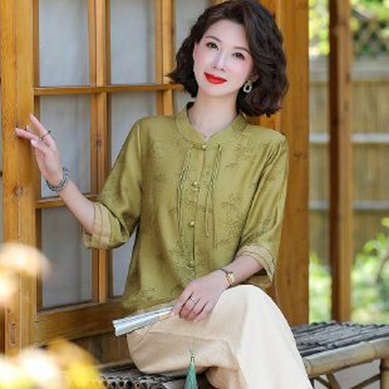 Effortless Mid-Sleeve Summer Set: Stylish Chinese Style Top for Moms - Bestseller 2XL (Recommended 52.5-60 kg)
Effortless Mid-Sleeve Summer Set: Stylish Chinese Style Top for Moms - Bestseller 2XL (Recommended 52.5-60 kg)