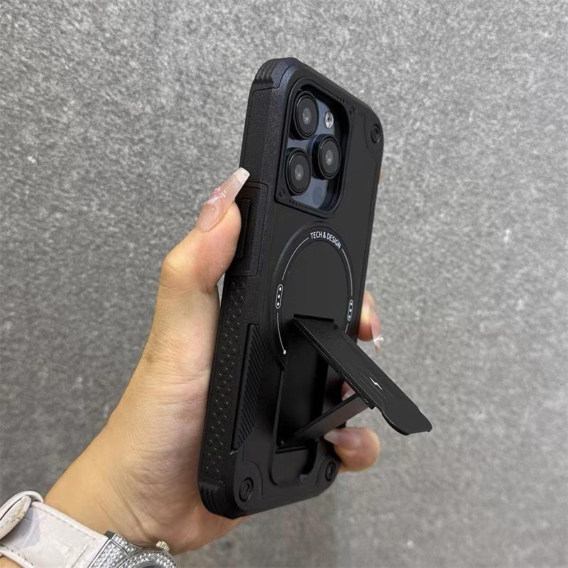 Applicable to Apple 17 mobile phone case iPhone16promax magnetic invisible bracket, high-end simple protective case, new iPhone11
Applicable to Apple 17 mobile phone case iPhone16promax magnetic invisible bracket, high-end simple protective case, new iPhone11