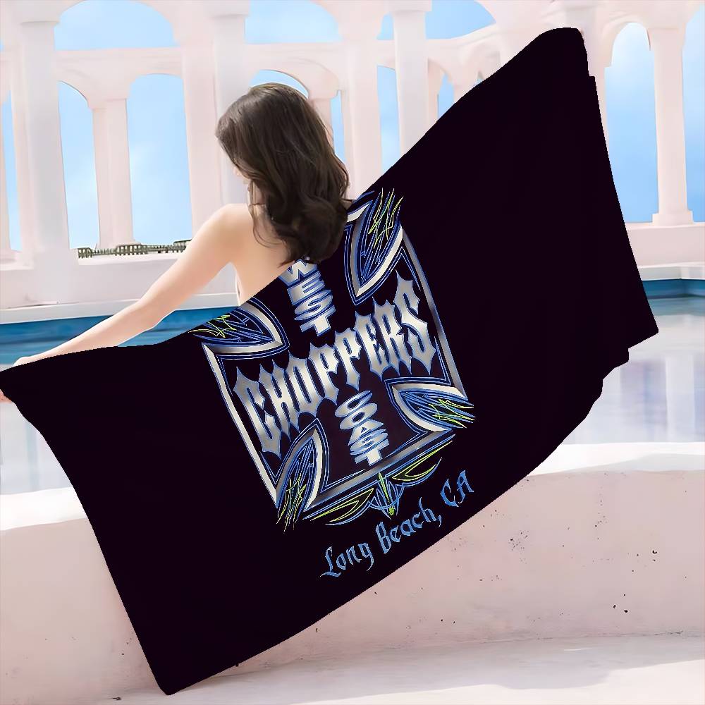 West C-Coast C-Choppers Microfiber Beach Towel Absorbent Quick dry Soft Yoga Swimming Resort Mountain Climbing Towel W30*H60(CM)
West C-Coast C-Choppers Microfiber Beach Towel Absorbent Quick dry Soft Yoga Swimming Resort Mountain Climbing Towel W30*H60(CM)
