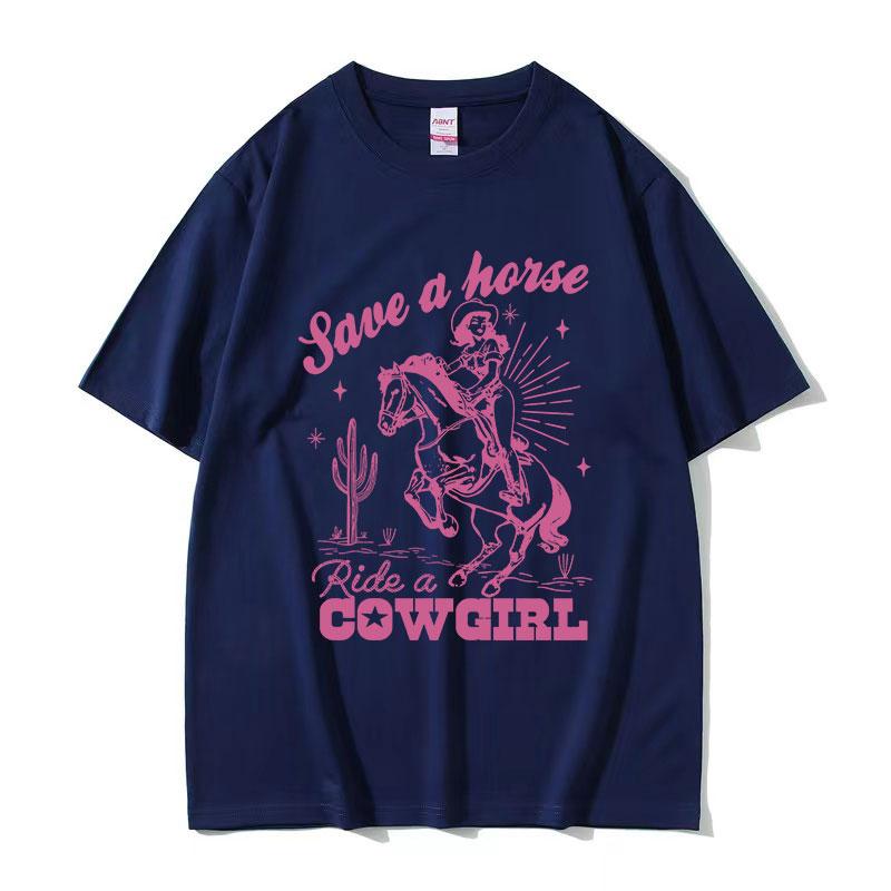 Save A Horse Ride A Cowgirl Принт Футболка Чоловіки Жінки Ретро Естетика Мода Футболки Повсякденна Оверсайз Бавовняна Футболка Вуличний Стиль M
Save A Horse Ride A Cowgirl Принт Футболка Чоловіки Жінки Ретро Естетика Мода Футболки Повсякденна Оверсайз Бавовняна Футболка Вуличний Стиль M