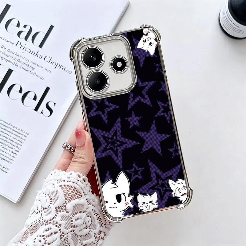 Cute B-Boykisser Catoon Plating Phone Case For Xiaomi Redmi Note 14 15 Pro Plus 13 12 11 11S 11T 10 9S 9 5G Anti-Fall Airabag Co Redmi Note 15 5G
Cute B-Boykisser Catoon Plating Phone Case For Xiaomi Redmi Note 14 15 Pro Plus 13 12 11 11S 11T 10 9S 9 5G Anti-Fall Airabag Co Redmi Note 15 5G