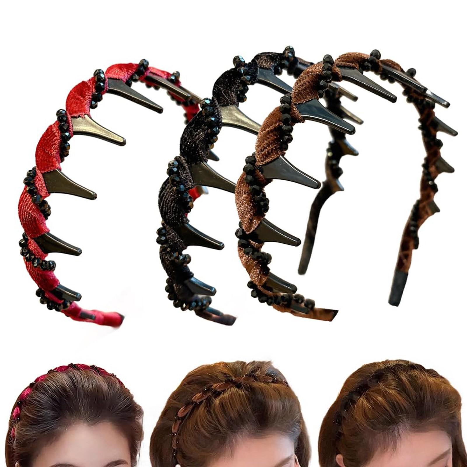 3 шт. Жемчужная повязка на голову (для женщин/девочек) One Size
3 шт. Жемчужная повязка на голову (для женщин/девочек) One Size