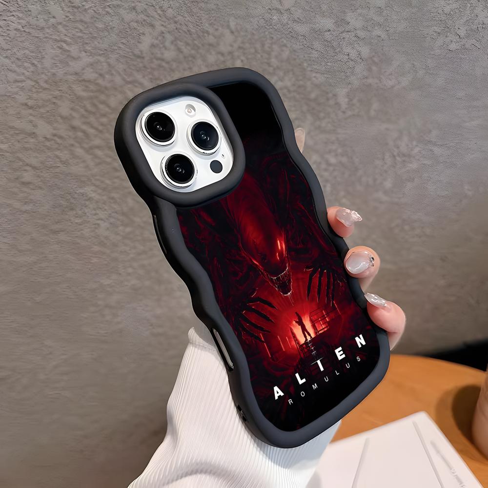 Alien Romulus Mobile Cell Phone Case for iPhone 17 16 15 14 13 12 11 Air Pro Max Plus Wavy Edge TPU Colorful Cover Cover Luxury iPhone 11 Pro Max
Alien Romulus Mobile Cell Phone Case for iPhone 17 16 15 14 13 12 11 Air Pro Max Plus Wavy Edge TPU Colorful Cover Cover Luxury iPhone 11 Pro Max