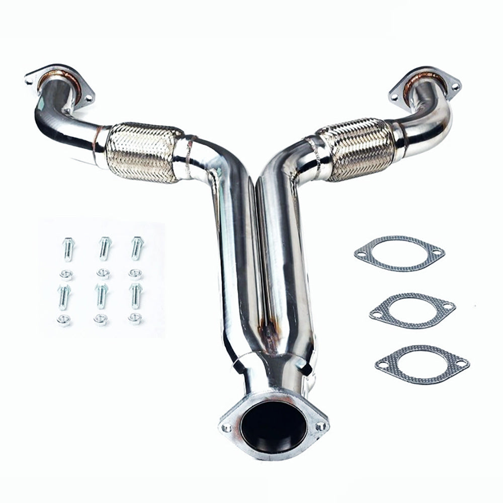 Y-образная выхлопная труба подходит для Nissan 350Z 3.5L 2005,2007 Infiniti G35 03-09
Y-образная выхлопная труба подходит для Nissan 350Z 3.5L 2005,2007 Infiniti G35 03-09