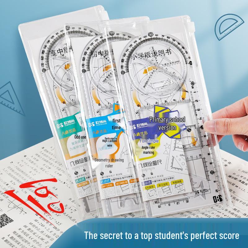 Multifunctional Ruler Set for Kids - Children s Day Gift: Includes Flower Ruler & Protractor Other
Multifunctional Ruler Set for Kids - Children s Day Gift: Includes Flower Ruler & Protractor Other