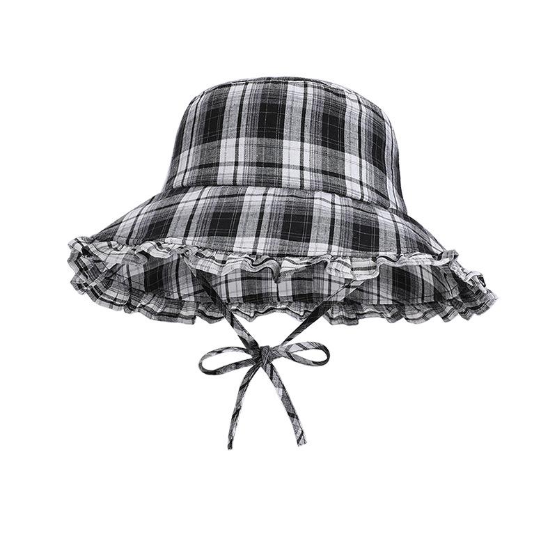 Spring Summer Lace Large Brim Sun Hat Women s Outdoor Travel Sun Hat Vintage Check Fisherman Hat чорний
Spring Summer Lace Large Brim Sun Hat Women s Outdoor Travel Sun Hat Vintage Check Fisherman Hat чорний