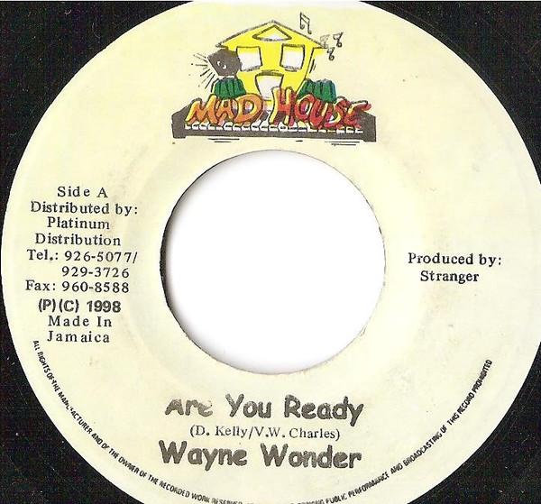 7inch Record WAYNE WONDER - Are You Ready NONE Mad House 1998 Jamaica Reggae, Ska & Dub Used
7inch Record WAYNE WONDER - Are You Ready NONE Mad House 1998 Jamaica Reggae, Ska & Dub Used