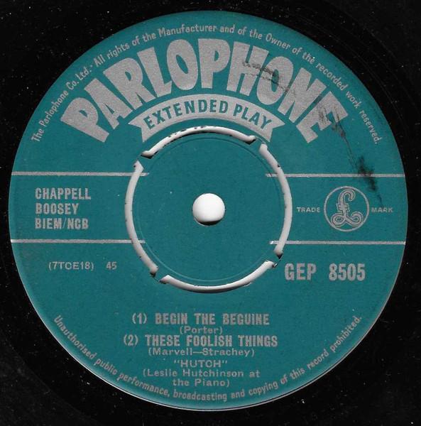 7inch Record HUTCH Begin The Beguine GEP8505 PARLOPHONE UK Pop Used
7inch Record HUTCH Begin The Beguine GEP8505 PARLOPHONE UK Pop Used