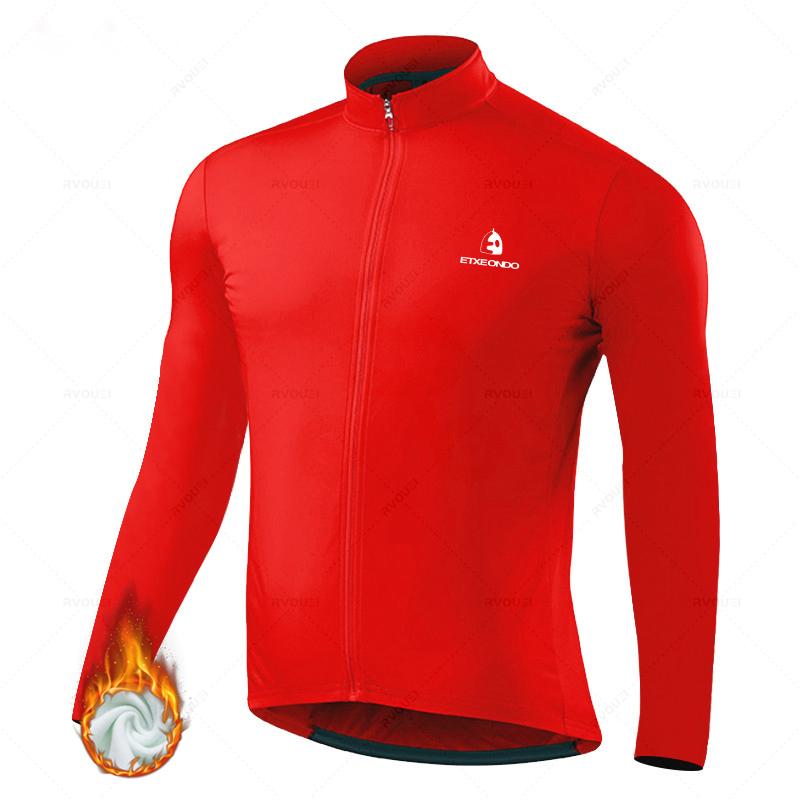 Etxeondo Bike Winter Cycling Clothing Man Long Sleeve Jersey Set Thermal Fleece Maillot Ciclismo Road Bicycle Keep Warm Riding 4XL
Etxeondo Bike Winter Cycling Clothing Man Long Sleeve Jersey Set Thermal Fleece Maillot Ciclismo Road Bicycle Keep Warm Riding 4XL