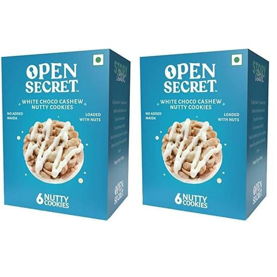 Open Secret White Choco Cashew Story Box | 1 Healthy White Choco Cashew Story Box|White Chocolate & Cashew 75gm (Pack of 2)
Open Secret White Choco Cashew Story Box | 1 Healthy White Choco Cashew Story Box|White Chocolate & Cashew 75gm (Pack of 2)