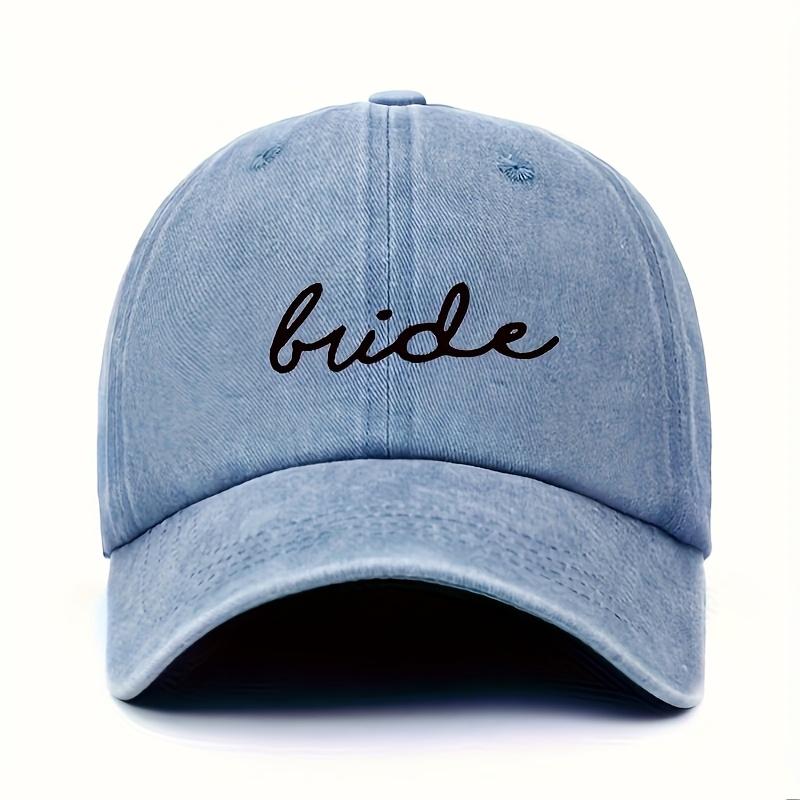1pc Fashionable Unisex Washed Baseball Cap,adjustable with bride Pattern Suitable for Singles Parties,outdoor Fishing,camping Adjustable небо синє кольору
1pc Fashionable Unisex Washed Baseball Cap,adjustable with bride Pattern Suitable for Singles Parties,outdoor Fishing,camping Adjustable небо синє кольору