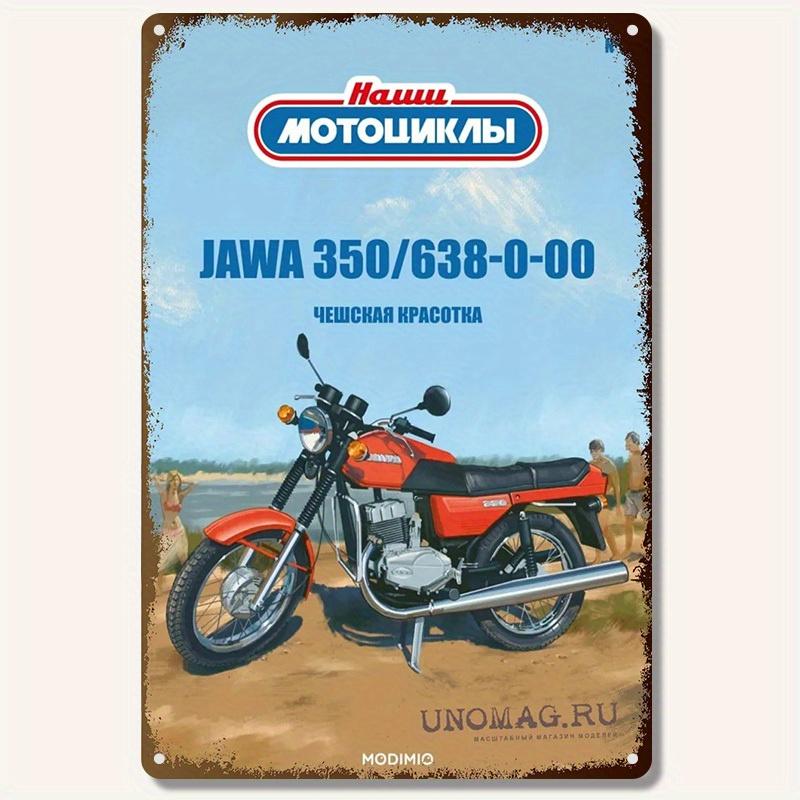 Винтажная жестяная табличка Мотоцикл Jawa 350 Красная Синяя Ретро Постер Мотоцикла Прочная Металлическая для Гаража Гостиной Мужской Комнаты aluminum 20x30cm
Винтажная жестяная табличка Мотоцикл Jawa 350 Красная Синяя Ретро Постер Мотоцикла Прочная Металлическая для Гаража Гостиной Мужской Комнаты aluminum 20x30cm