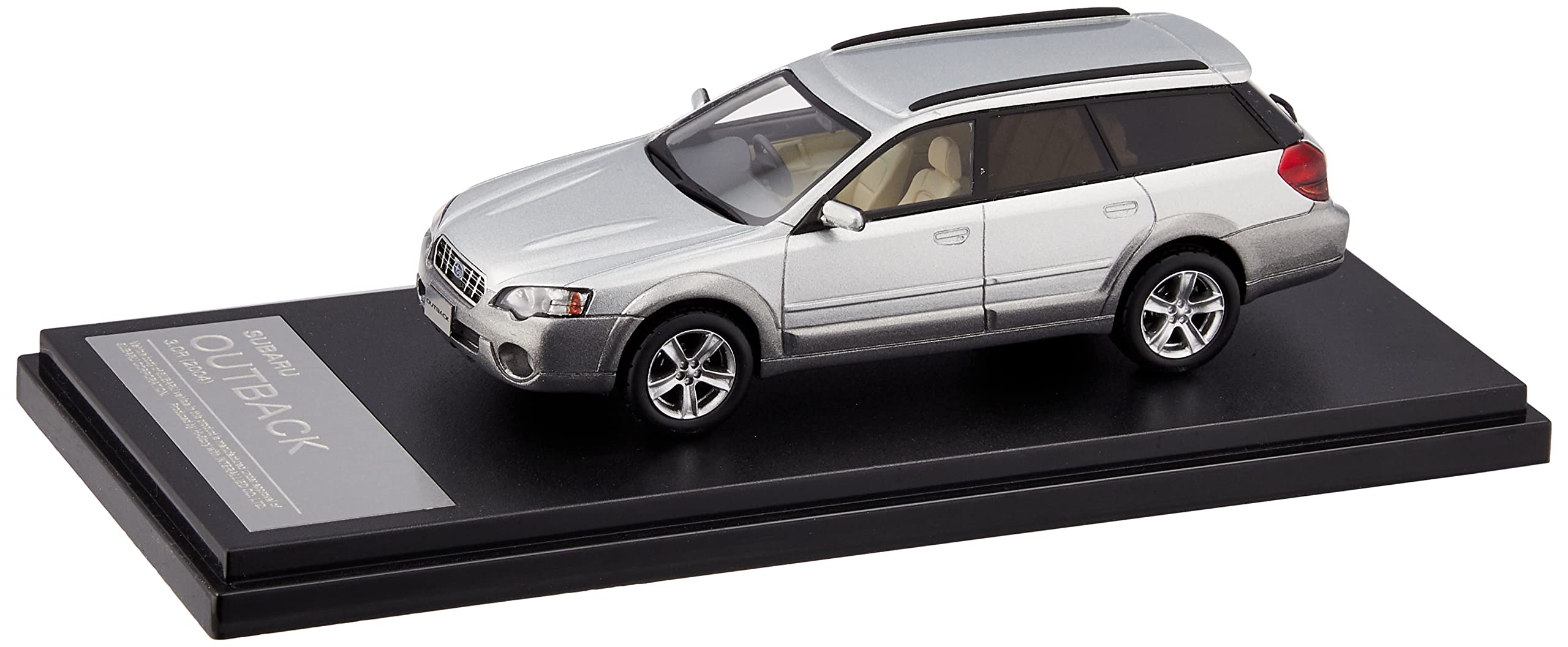 Hi Story Subaru OUTBACK Brilliant Silver Gray Opal Готовое изделие HS339SL 1/43 3.0R (2004) Металлик/Гранит
Hi Story Subaru OUTBACK Brilliant Silver Gray Opal Готовое изделие HS339SL 1/43 3.0R (2004) Металлик/Гранит