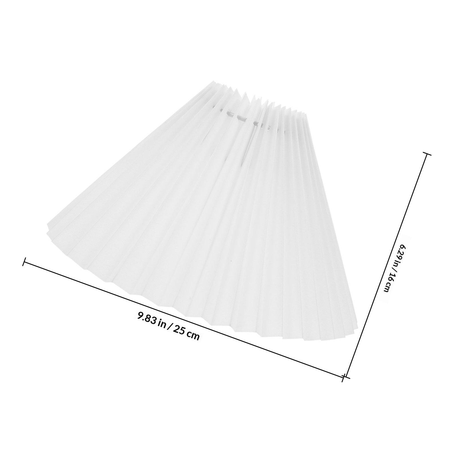 Fabric Pleated Lampshade for Table Lamps Floor Lamps Replacement Lamp Cover Vintage Design Cozy Bedroom Living Room Study Decor бежевий
Fabric Pleated Lampshade for Table Lamps Floor Lamps Replacement Lamp Cover Vintage Design Cozy Bedroom Living Room Study Decor бежевий