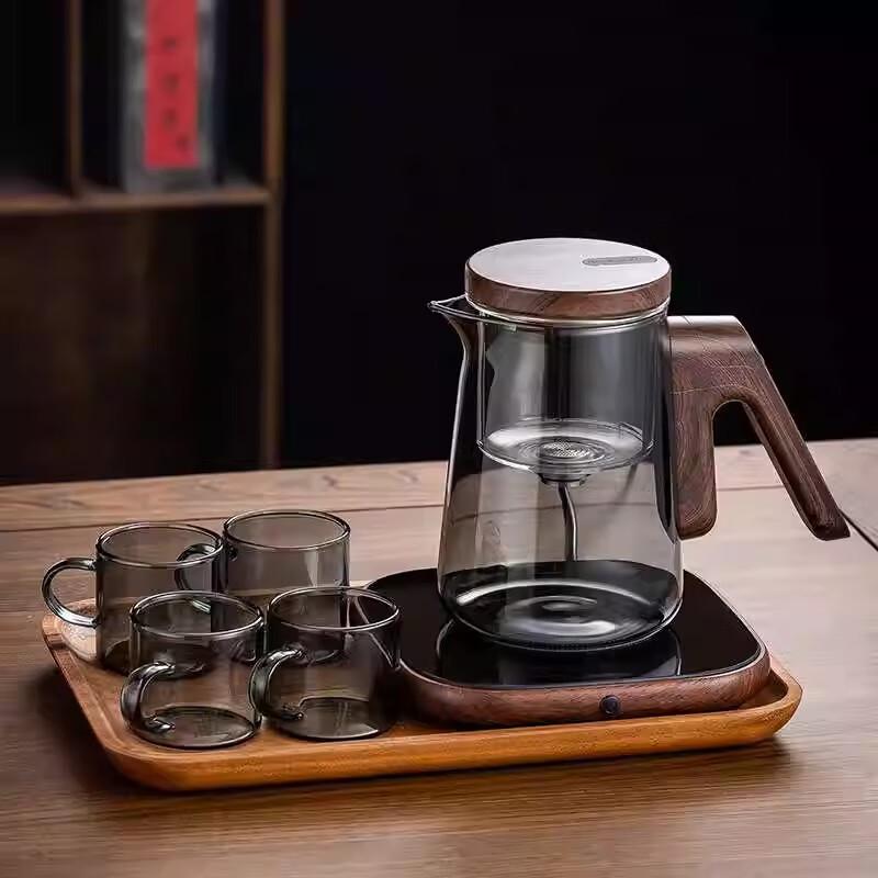 Чайный сервиз из дымчато-серого стекла Shangqi
Чайный сервиз из дымчато-серого стекла Shangqi