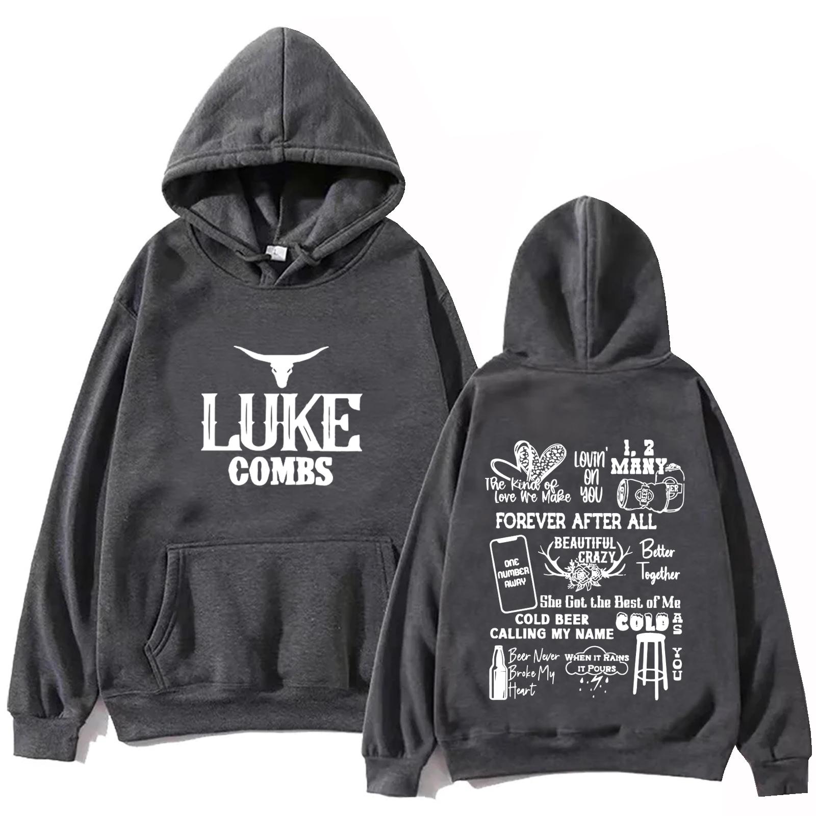 Худі для туру Люка Комбса Топи з довгим рукавом Звичайна толстовка Подарунок для шанувальників музики Весна Літо Повсякденний 3XL
Худі для туру Люка Комбса Топи з довгим рукавом Звичайна толстовка Подарунок для шанувальників музики Весна Літо Повсякденний 3XL